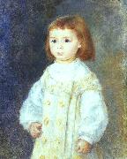 Pierre Renoir Child in White Norge oil painting reproduction